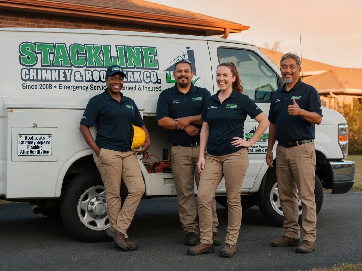 Chimney flashing repair company in Odum, GA